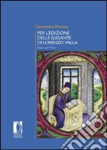 Per l'edizione delle «Elegantie» di Lorenzo Valla. Studio sul V libro