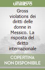 Gross violations dei diritti delle donne in Messico. La risposta del diritto internazionale libro