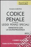 Codice penale e delle leggi penali speciali. Annotato con la giurisprudenza libro