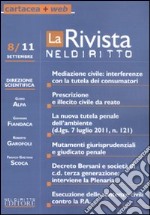 La rivista di Neldiritto (2011) (8) libro