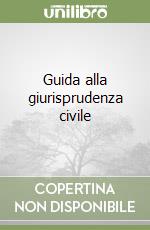 Guida alla giurisprudenza civile libro