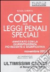 Codice penale e delle leggi penali speciali. Annotato con la giurisprudenza libro