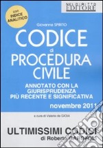 Codice di procedura civile. Annotato con la giurisprudenza libro