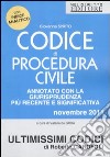 Codice di procedura civile. Annotato con la giurisprudenza libro