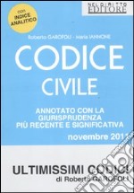 Codice civile. Annotato con la giurisprudenza libro