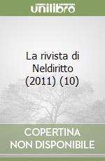 La rivista di Neldiritto (2011) (10) libro