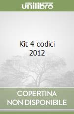 Kit 4 codici 2012 libro