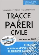 Tracce di pareri civile libro