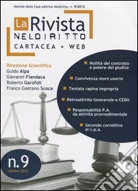 La rivista di Neldiritto (2012) (9) libro