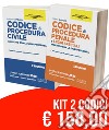 Kit Codici Esame Avvocato 2021: Codice civile. Annotato con la giurisprudenza-Codice di procedura penale e leggi speciali. Annotato con la giurisprudenza libro