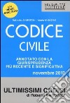 Codice civile. Annotato con la giurisprudenza più recente e significativa libro