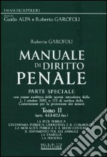 Manuale di diritto penale. Parte speciale (2) libro