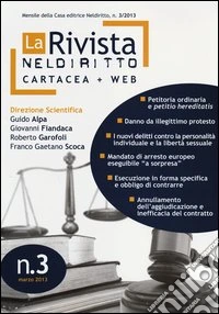 La rivista di Neldiritto (2013) (3) libro