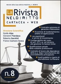 La rivista di Neldiritto (2013) (8) libro