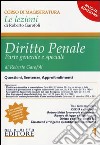 Diritto penale. Parte generale e speciale (1) libro