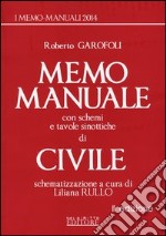 Memo manuale con schemi e tavole sinottiche di civile libro