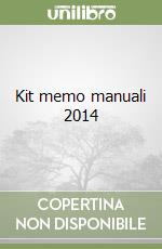 Kit memo manuali 2014 libro