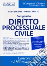 Compendio di diritto processuale civile libro