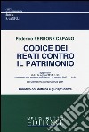 Codice dei reati contro il patrimonio libro