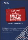 Schemi di istituzioni di diritto privato (diritto civile) libro