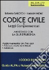 Codice civile e leggi complementari. Annotato con la giurisprudenza. Con aggiornamento online libro