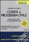 Codice di procedura civile. Annotato con la giurisprudenza. Con aggiornamento online libro