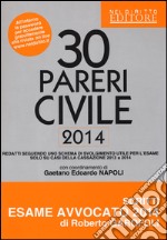 30 pareri. Civile. Su casi esaminati dalla Cassazione nel 2013 e 2014 libro