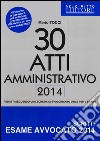 30 atti amministrativo 2014 libro