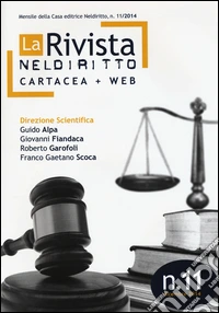 La rivista di Neldiritto (2014) (11) libro