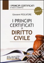 I principi certificati di diritto civile libro