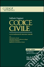 Codice civile e provvedimenti di interesse notarile. Ediz. minore libro