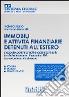 Immobili e attività finanziarie detenuti all'estero libro