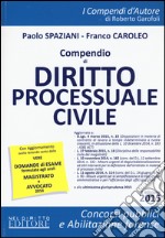 Compendio di diritto processuale civile libro