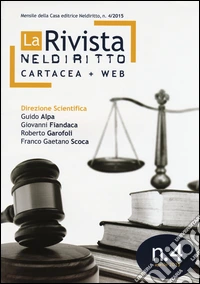 La rivista di Neldiritto (2015). Vol. 4 libro