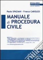 Manuale di procedura civile libro