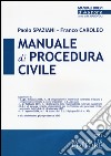 Manuale di procedura civile libro