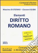 Elementi di diritto romano libro