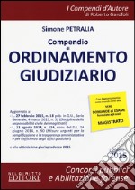 Compendio di ordinamento giudiziario libro