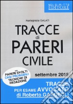 Tracce di pareri civile libro