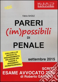 Pareri (im)possibili di penale libro