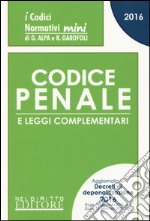 Codice penale e leggi complentari libro