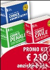 Kit Diritto civile-Diritto penale-Diritto amministrativo 2016 libro