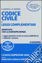 Codice civile e leggi complementari. Annotato con la giurisprudenza. Con aggiornamento online libro