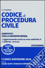 Codice di procedura civile. Annotato con la giurisprudenza. Con aggiornamento online libro