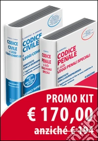 Kit codici annotati: Codice civile-Codice penale libro