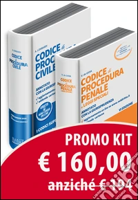 Kit procedure: Codice di procedura civile-Codice di procedura penale. Codici annotati. Con aggiornamento online libro