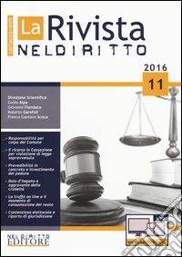 La rivista di Neldiritto (2016). Con Contenuto digitale per download e accesso on line. Vol. 11 libro