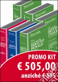 Kit Manuali superiori: Civile-Amministrativo-Penale. Parte generale e speciale libro