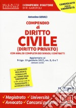 Compendio di diritto civile (diritto privato) con analisi completa dei singoli contratti. Con aggiornamento online libro