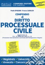 Compendio di diritto processuale civile libro